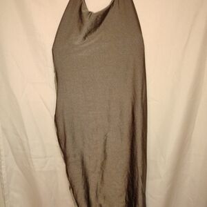 Elegant Gray Mini Dress